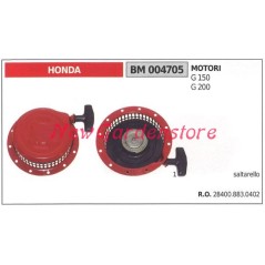 Arrancador motor HONDA motocultor G 150 200 004705 | Newgardenstore.eu