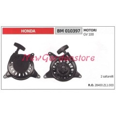 Starting HONDA lawn mower motor GV 100 010397 | Newgardenstore.eu