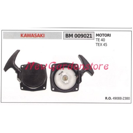 Arranque del motor de la desbrozadora KAWASAKI TE 40 TEX 45 009021 | Newgardenstore.eu