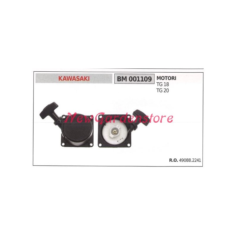 Arranque motor desbrozadora KAWASAKI TEG 18 20 001109