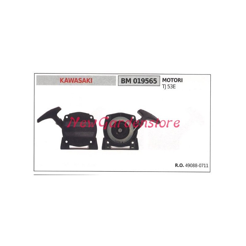 Démarrage moteur KAWASAKI débroussailleuse TJ 53E 019565