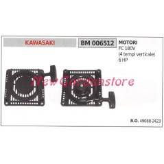 Arranque KAWASAKI cortacésped motor cortacésped FC 180V 006512 | Newgardenstore.eu