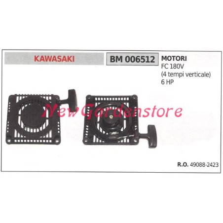 Démarrage du moteur de la tondeuse à gazon KAWASAKI FC 180V 006512 | Newgardenstore.eu