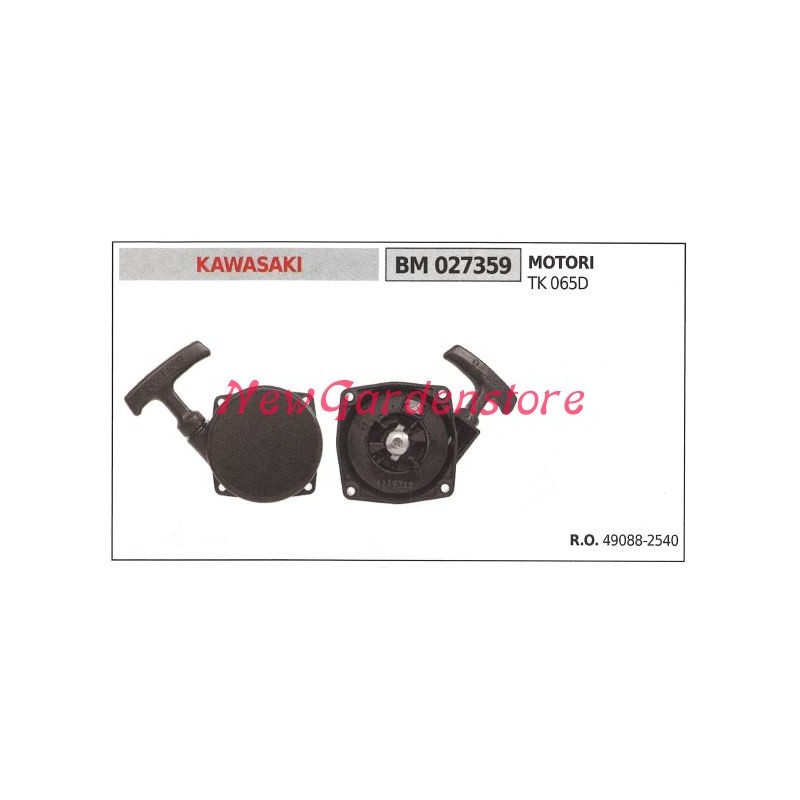 Démarrage moteur KAWASAKI tondeuse à gazon TK 065D 027359