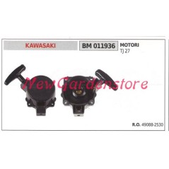 Démarrage du moteur KAWASAKI taille-haie TJ 27 011936