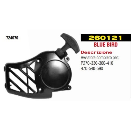 Chainsaw starter P 270 330 360 410 470 540 590 BLUE BIRD 724070 | Newgardenstore.eu