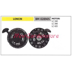 Démarrage du moteur de la tondeuse à gazon LONCIN LC 340 390 420 028905