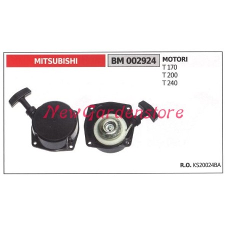 Démarrage du moteur de la débroussailleuse MITSUBISHI T 170 200 240 002924 | Newgardenstore.eu