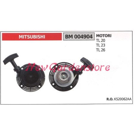 Puesta en marcha motor desbrozadora MITSUBISHI TL 20 23 26 004904 | Newgardenstore.eu