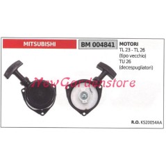 Démarrage du moteur de la débroussailleuse MITSUBISHI TL 23 26 TU 26 004841 | Newgardenstore.eu