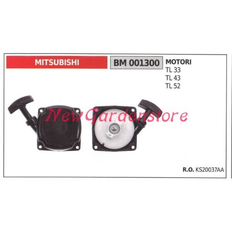 Démarrage du moteur de la débroussailleuse MITSUBISHI TL 33 43 52 001300 | Newgardenstore.eu