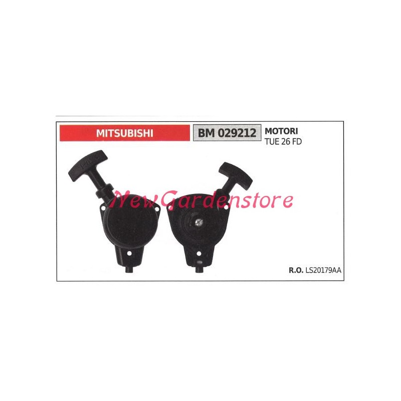 Messa in moto MITSUBISHI motore decespugliatore TUE 26 FD 029212