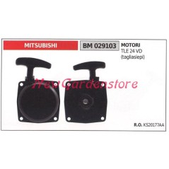 Démarrage du moteur de la débroussailleuse MITSUBISHI TL 24VD 029103 | Newgardenstore.eu