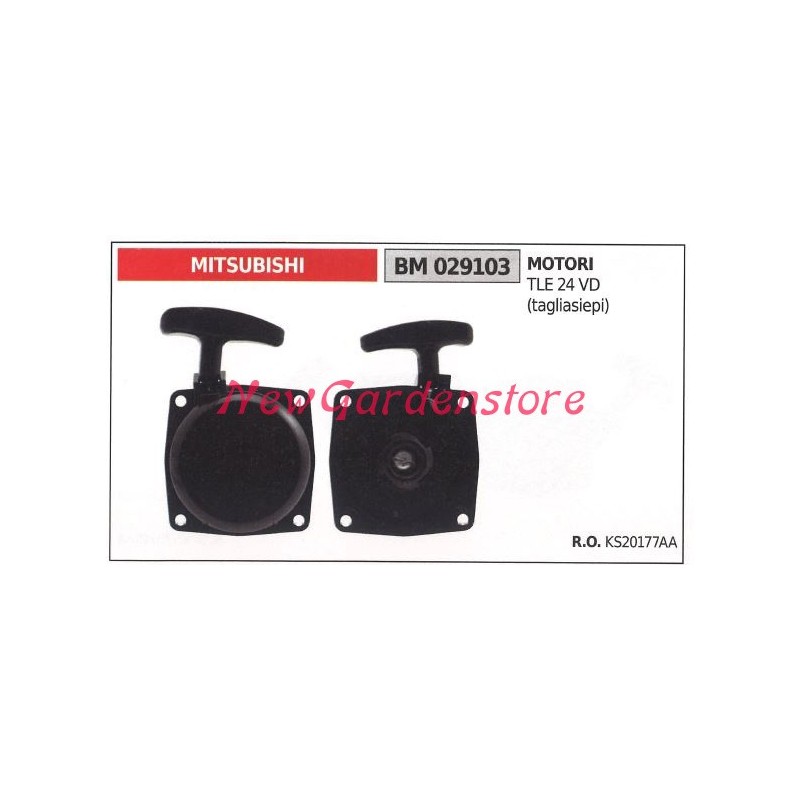 Start-up MITSUBISHI brushcutter motor TL 24VD 029103