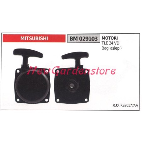 Démarrage du moteur de la débroussailleuse MITSUBISHI TL 24VD 029103 | Newgardenstore.eu