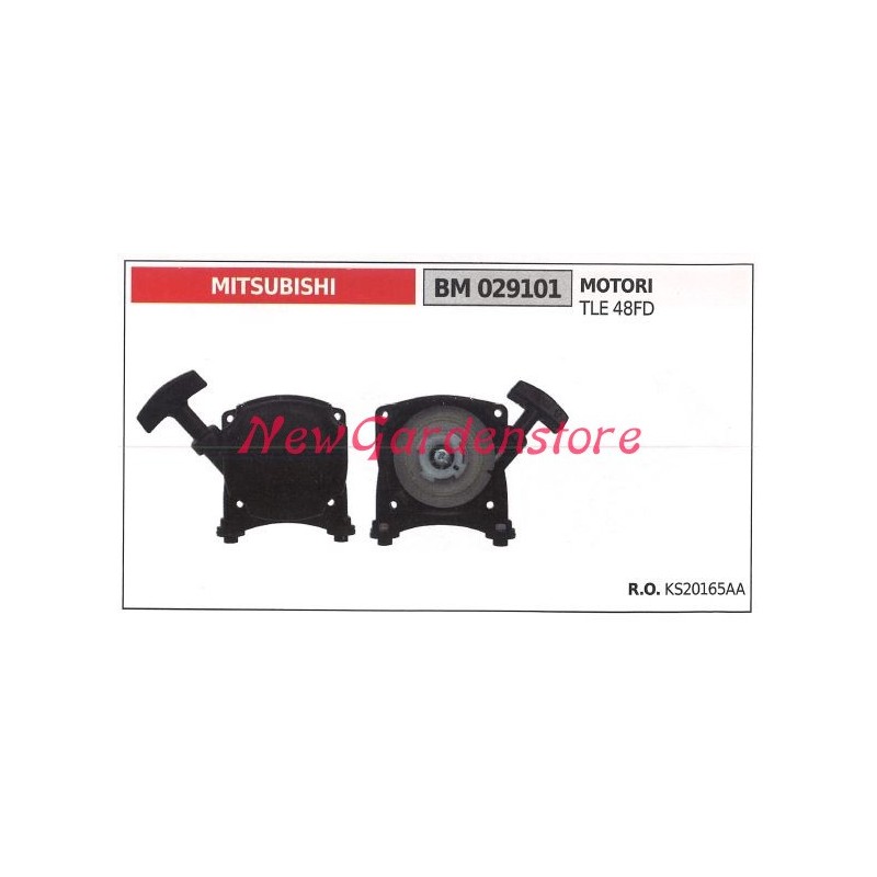 Démarrage du moteur MITSUBISHI pour taille-haie TL 48FD 029101