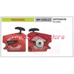 Messa in moto PROGREEN motore motosega PG 5020 030122