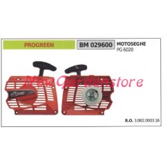 PROGREEN Démarrage du moteur de la tronçonneuse PG 6020 029600 | Newgardenstore.eu