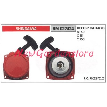 Arranque motor desbrozadora SHINDAIWA BP 40 C 35 C 350 027424 | Newgardenstore.eu