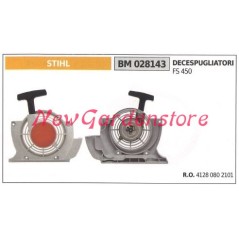 Arranque del motor STIHL FS 450 desbrozadora 028143