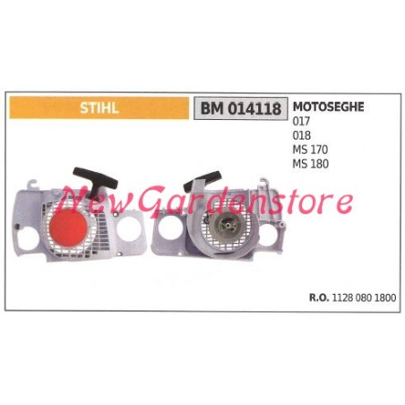 STIHL Motorsägenmotor-Starter 017 018 ms 170 180 014118 | Newgardenstore.eu