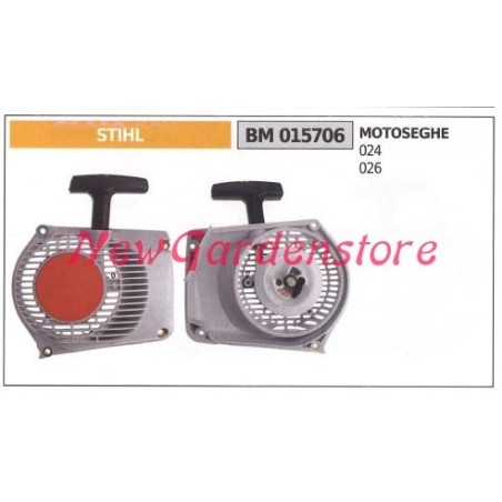 Arranque del motor de la motosierra STIHL 024 026 015706 | Newgardenstore.eu