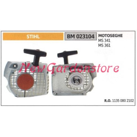 STIHL chain saw motor starter MS341 361 023104