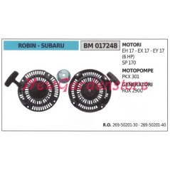 Messa in moto SUBARU motore motopompa PKX 301 generatore RGX 2900 017248