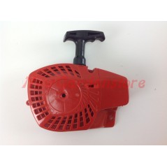 Starting the ZENOAH G 2000T chainsaw motor 017941