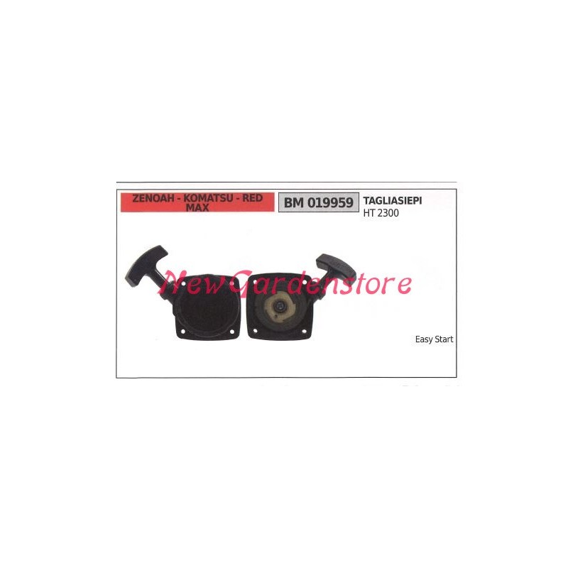 ZENOAH starting the HT 2300 hedge trimmer motor 019959