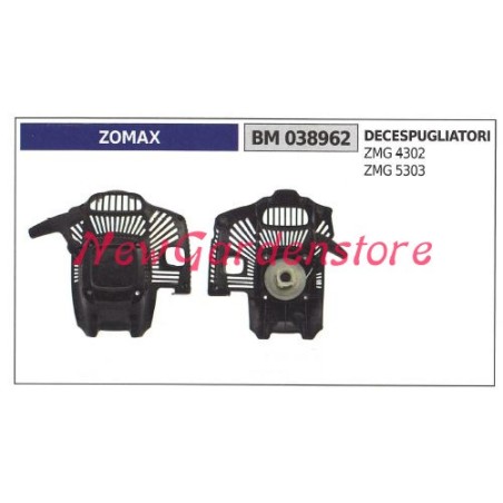 ZOMAX brushcutter motor ZMG 4302 5303 038962 starting up | Newgardenstore.eu