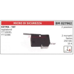 KEYMA Sicherheits-Mikroschalter YT 5263EL Rasentrimmer YT 5238E 027962 | Newgardenstore.eu