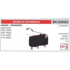 Micro interruttore di sicurezza MAORI generatore MGP PTG 1000i 2000i 029453