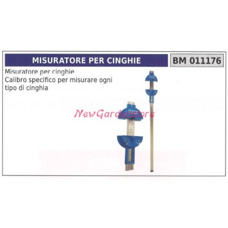 Misuratore per cinghia NEW GARDEN STORE 011176 | Newgardenstore.eu