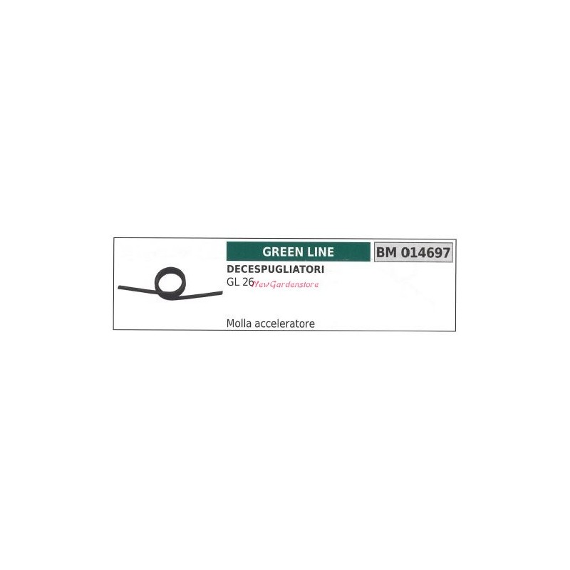 Muelle del acelerador GREENLINE para desbrozadora GL 26 014697