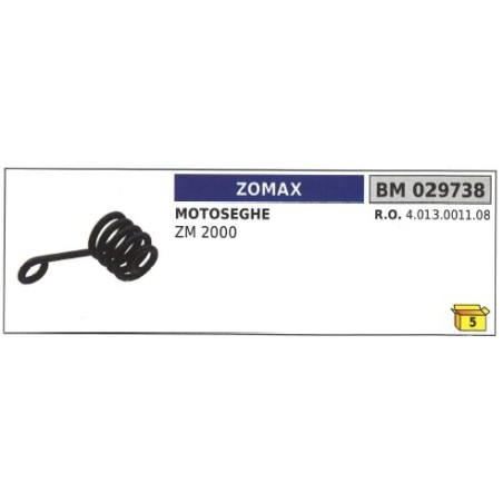 ZOMAX antivibration spring ZM 2000 chainsaw 029738 | Newgardenstore.eu