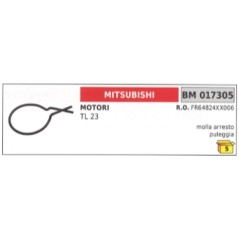 Muelle para tope de polea de arranque MITSUBISHI desbrozadora TL23 | Newgardenstore.eu