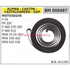 Ressort de démarrage ALPINA pour tronçonneuse P 34 PR 350 P 360 370 390 000487