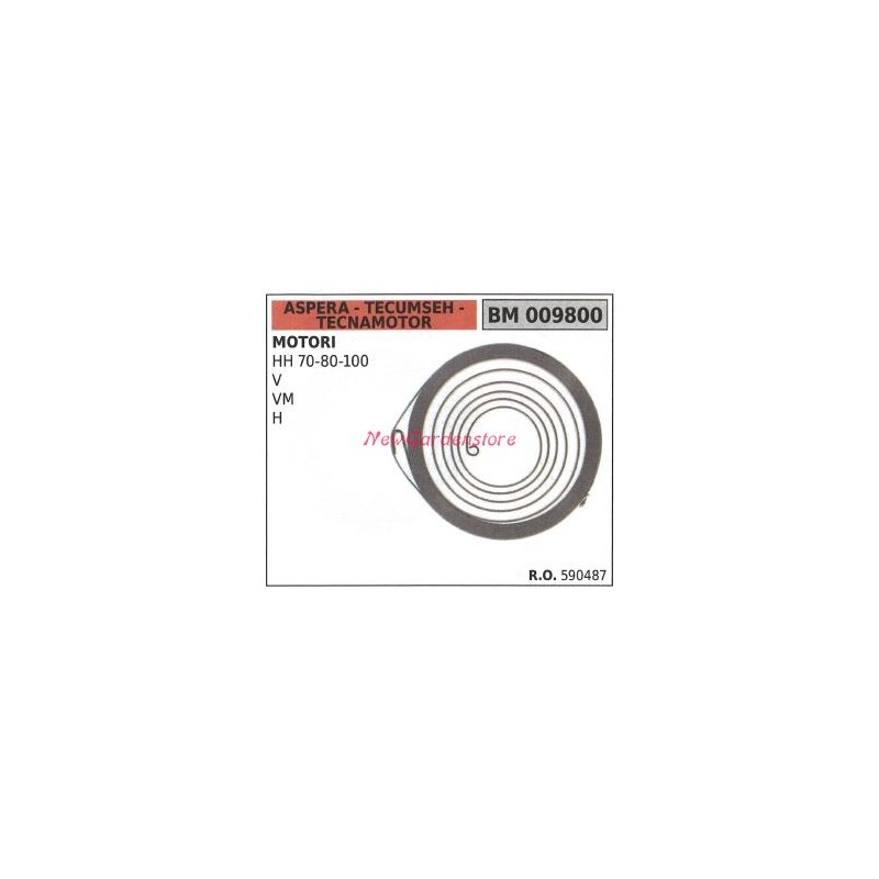 Ressort de démarrage ASPERA tondeuse HH 70 80 100 V VM H 009800