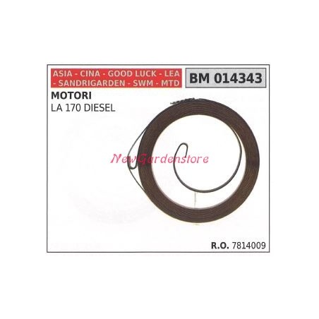 Molla avviamento CINA decespugliatore LA 170 DIESEL 014343