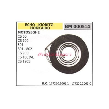 Molla avviamento ECHO motosega CS 60 100 301 801 802 17722010631 17722010630 | Newgardenstore.eu