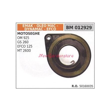 Molla avviamento OLEOMAC motosega 925 GS260 EFCO 125MT 2600 012929 50160035 | Newgardenstore.eu