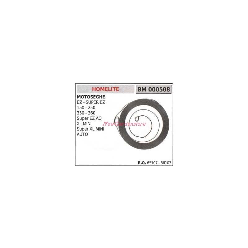 HOMELITE starter spring EZ SUPER chain saw 150 250 350 360 000508