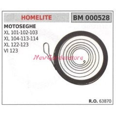 Ressort de démarrage HOMELITE pour tronçonneuse XL 101 102 103 104 113 114 122 123 000528 | Newgardenstore.eu