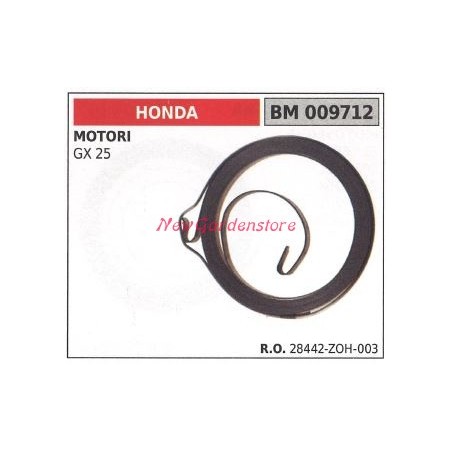 HONDA starting spring for brushcutter GX 25 009712 | Newgardenstore.eu