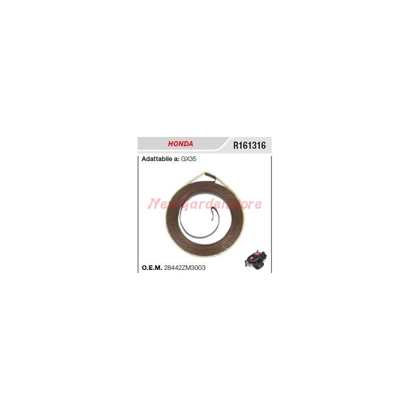 Molla avviamento HONDA decespugliatore GX35 R161316