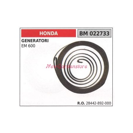 Molla avviamento HONDA generatore EM 600 022733 | Newgardenstore.eu