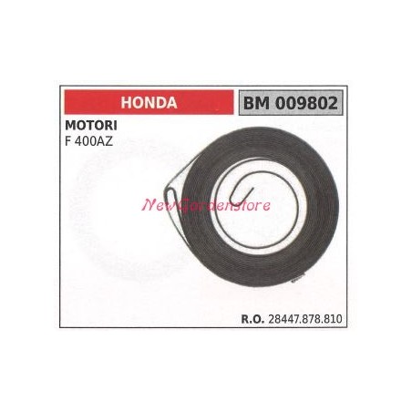 Molla avviamento HONDA motozappa F 400AZ 009802 | Newgardenstore.eu