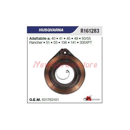 Ressort de démarrage pour scie à chaîne HUSQVARNA 40 41 45 49 50/55 51 55 136 141 R161283 | Newgardenstore.eu