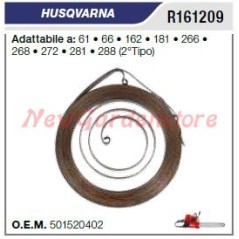 HUSQVARNA chain saw starter spring 61 66 162 181 266 268 272 281 288 R161209 | Newgardenstore.eu